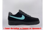 Nike Air Force 1 Low Tiffany & Co Black. Winter
