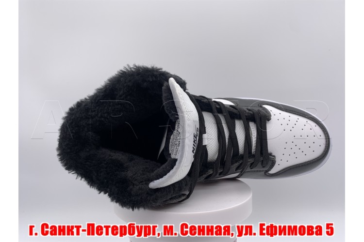 Nike Dunk High Retro Black/white. Winter