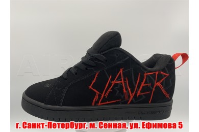 Slayer x DC Shoes Court Graffik Дутыши