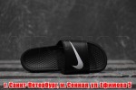 Nike Sandals black leather