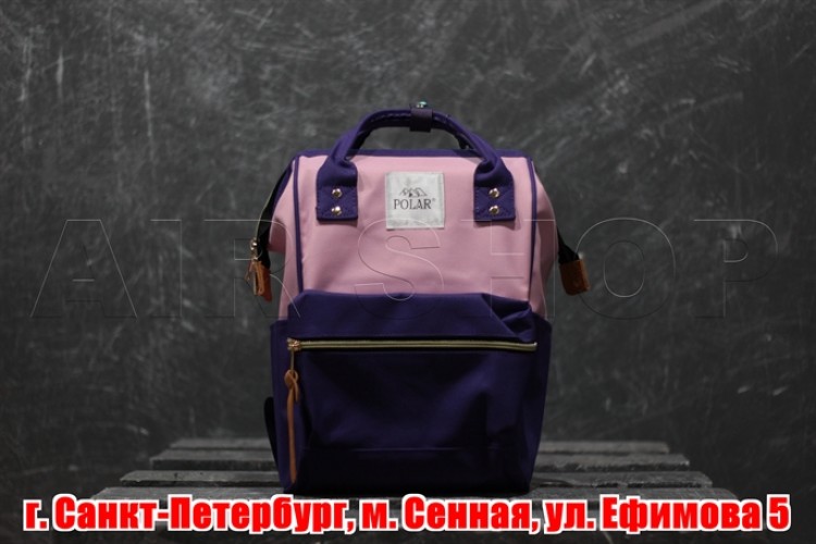 Городской рюкзак 17198. Розовый