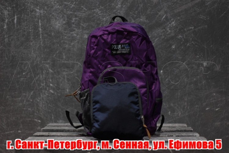 Трансформер- рюкзак 2102. Фиолетовый