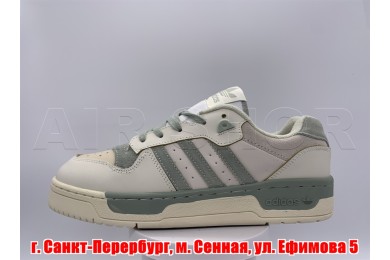 Adidas Rivalry Low White Green Tint. Winter